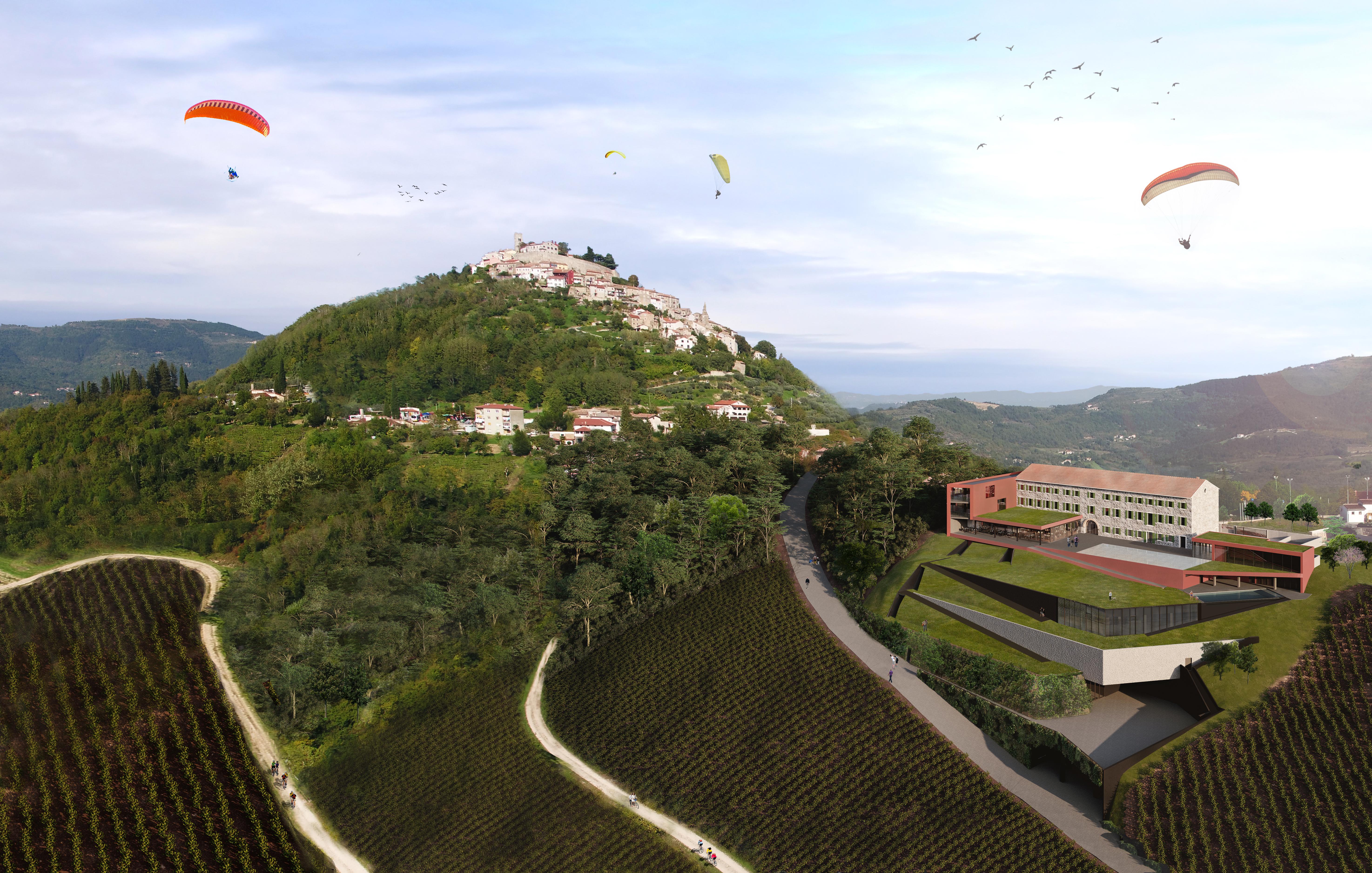 Winery & Design Hotel Roxanich 莫托文 外观 照片